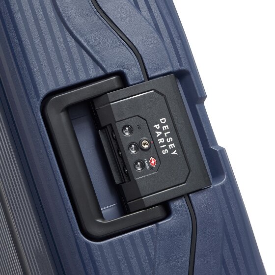 Delsey Paris x United Colors of Benetton Color Block Hardside Trolley de cabina de 4 ruedas 55 cm