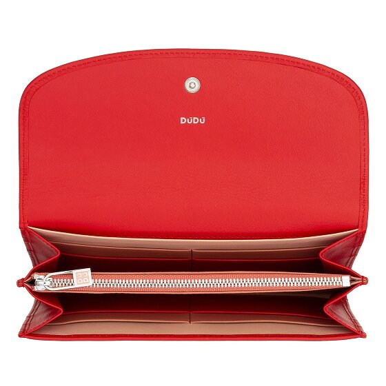 DuDu Cartera Gandia colorida de cuero RFID 19 cm