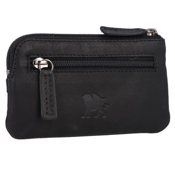 mano Estuche para llaves Don Romeo de cuero 11,5 cm