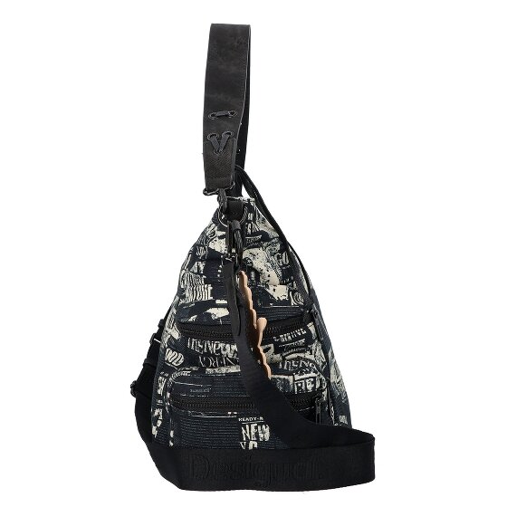 Desigual Newspaper Arica Bolsa de hombro 30 cm