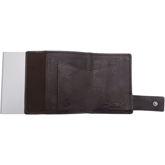 SecWal SecWal 2 Funda para tarjetas de crédito Cartera de piel RFID 9 cm