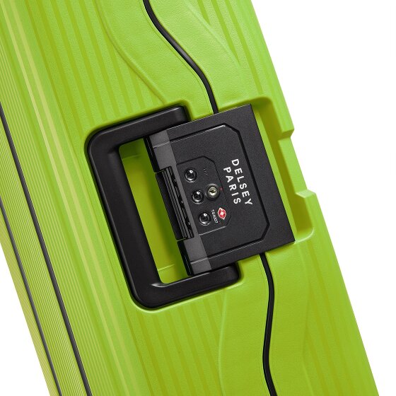 Delsey Paris x United Colors of Benetton Color Block Hardside Trolley de cabina de 4 ruedas 55 cm