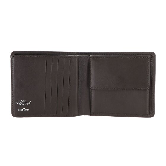 Golden Head Polo Cartera Bloqueo RFID Piel natural 11 cm