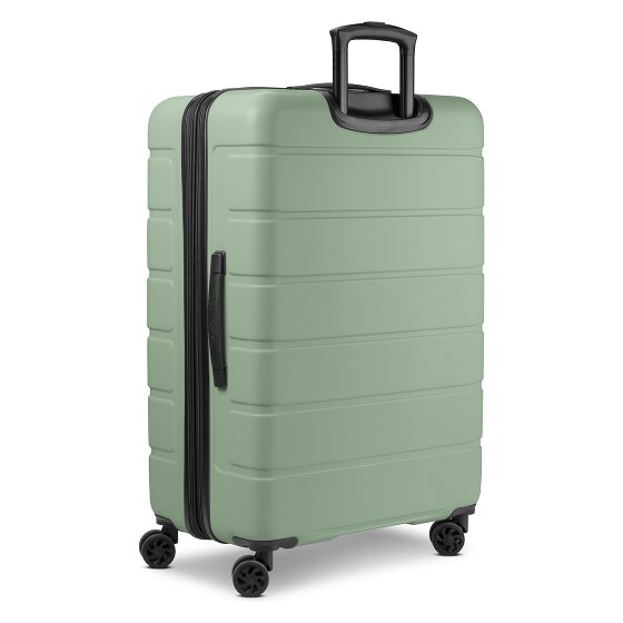 Saxoline Miami 4 ruedas Carrito L 75 cm con pliegue de expansión