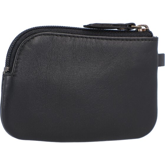 Esquire Estuche para llaves de Perú de cuero de 11 cm