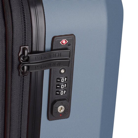 Gabol Montreal 4 ruedas Carrito L 76 cm con pliegue de expansión