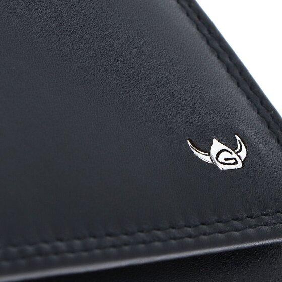 Golden Head Polo Cartera Bloqueo RFID Piel natural 19 cm