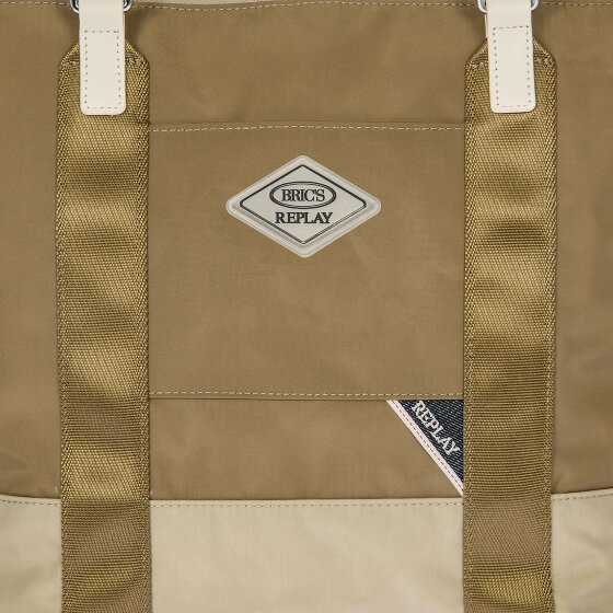 Bric's Replay Sand Woo Bolsa de compras 26 cm
