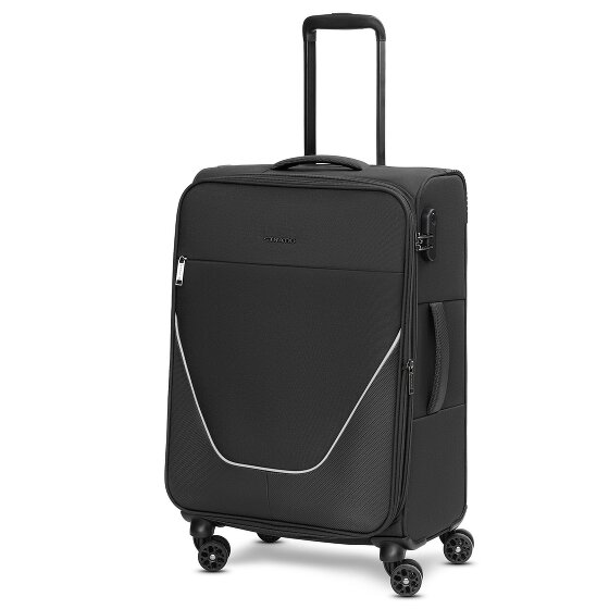 Stratic taska juego de maletas de 4 ruedas 3 pzs. con plegado extensible