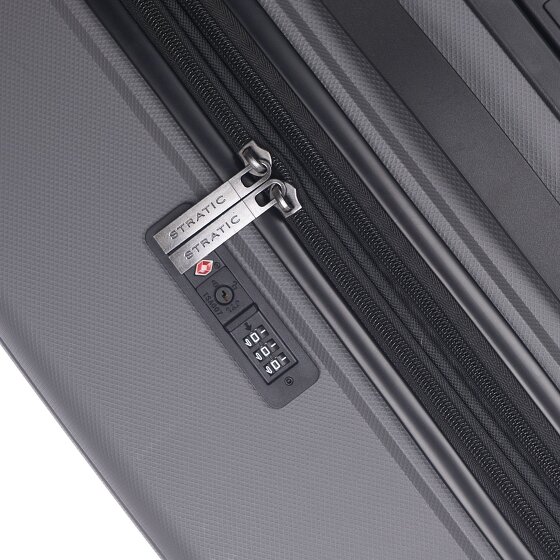 Stratic Bright+ 4 ruedas Carrito L 76 cm con pliegue de expansión