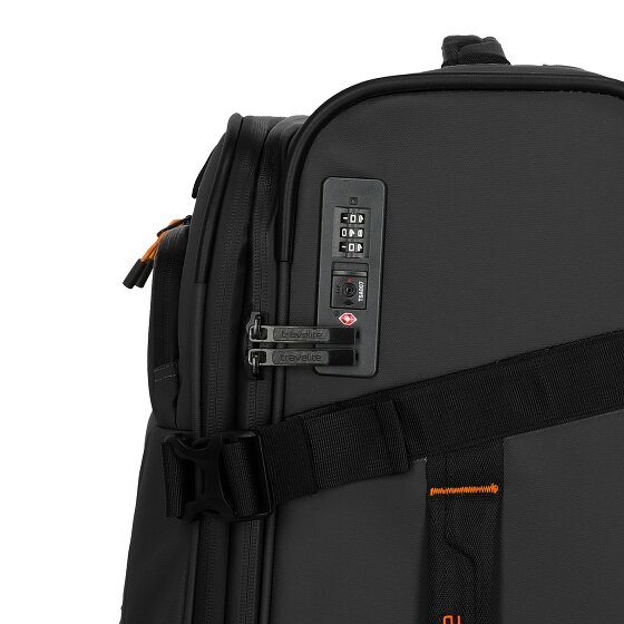Travelite Briize 4 ruedas Carrito M 67 cm con pliegue de expansión