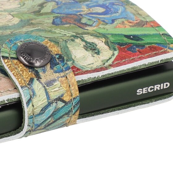 Secrid Estuche para tarjetas de crédito Art RFID de cuero 6 cm