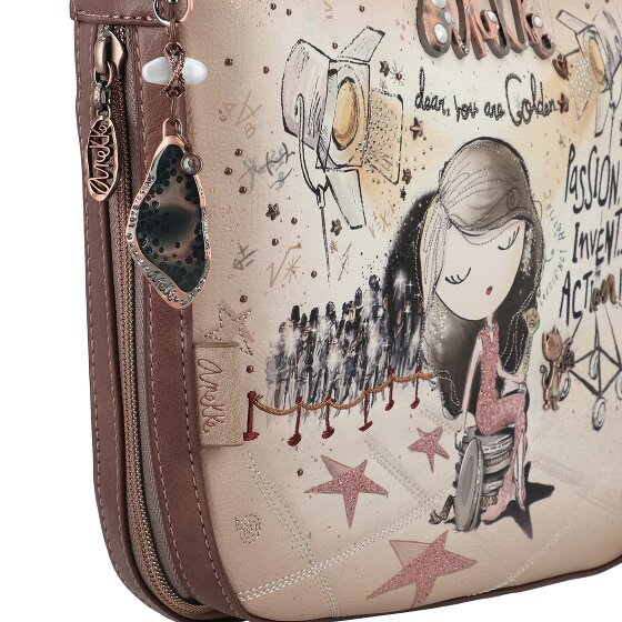 Anekke Hollywood Bolsa de hombro 28 cm con pliegue de expansión