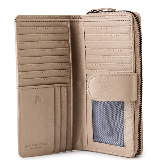 Jack Kinsky Livorno 1026 Cartera Protección RFID Piel 9.5 cm