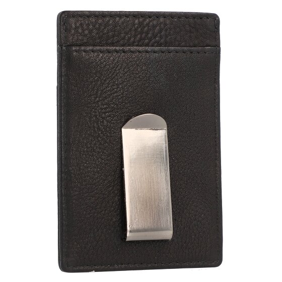 Police PT150-08536 Tarjetero piel 7 cm con pinza para billetes
