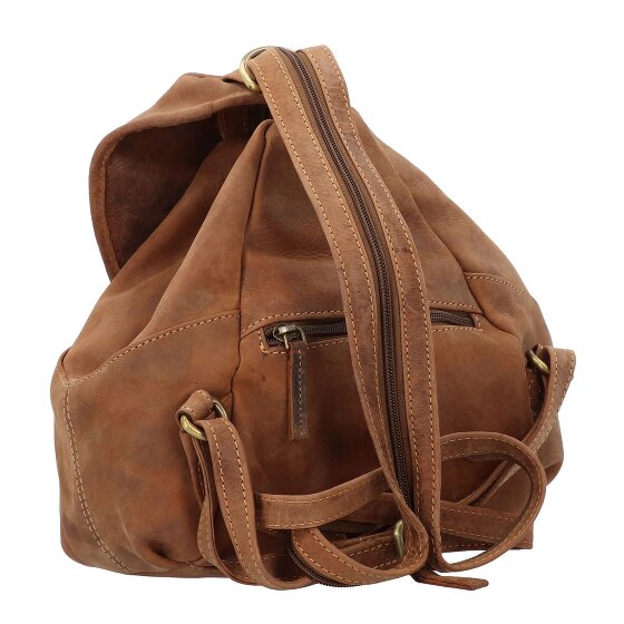 Greenburry Mochila City Vintage de cuero 28 cm