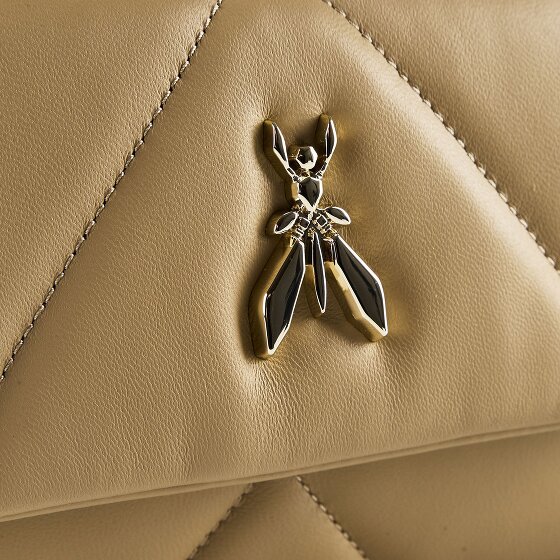 Patrizia Pepe Bolso de cuero acolchado Fly 25 cm