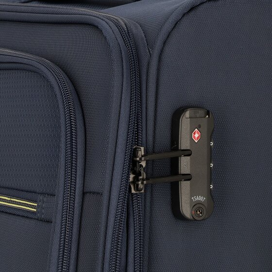 d&n Travel Line 9704 4 ruedas Carrito M 68 cm con pliegue de expansión