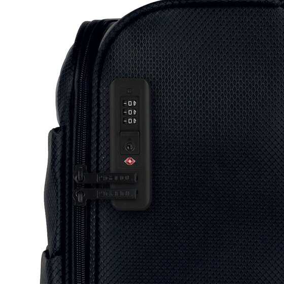 Gabol Cloud 4 ruedas Juego de maletas 3 piezas con pliegue de expansión