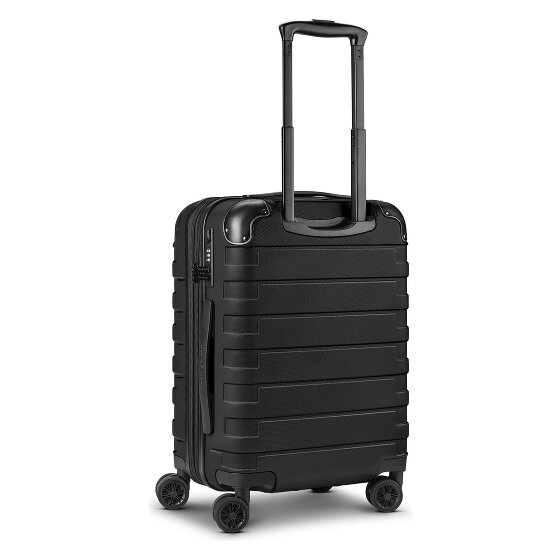 Tonino Lamborghini Milano 4 ruedas Trolley de cabina S 54 cm Con fuelle expandible
