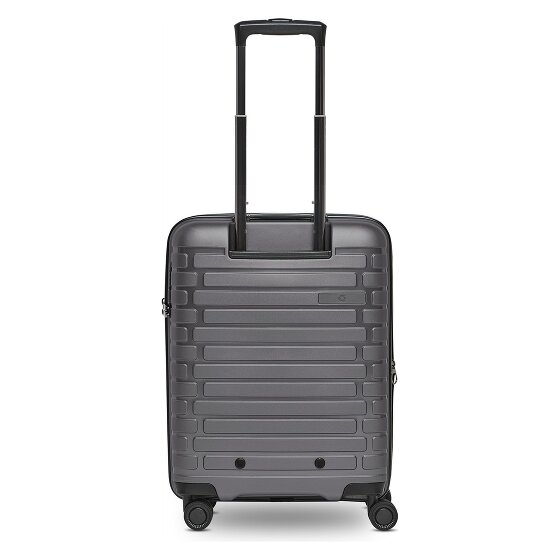 Pactastic Collection 04 THE CABIN + 4 ruedas Trolley de cabina S 55 cm Con fuelle expandible