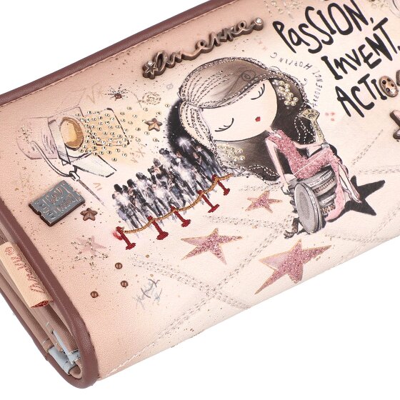 Anekke Hollywood Cartera Protección RFID 18.5 cm