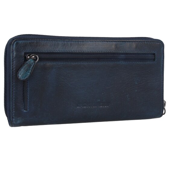 Jack Kinsky Cartera Nelson de cuero RFID 20 cm