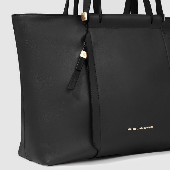 Piquadro Circle Bolsa de compras Piel 38 cm Compartimento para el portátil