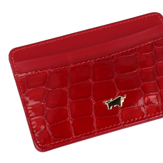 Braun Büffel Estuche para tarjetas de crédito Verona de cuero de 10 cm