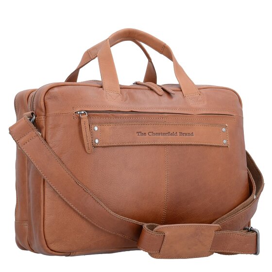 The Chesterfield Brand Wax Pull Up Maletín Piel 44 cm Compartimento para el portátil