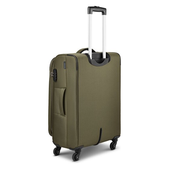 Wenger Beaumont 4 ruedas Carrito M 67 cm con pliegue de expansión