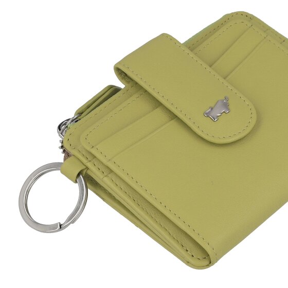 Braun Büffel Joy Estuche para tarjetas de crédito Protección RFID Piel 11 cm