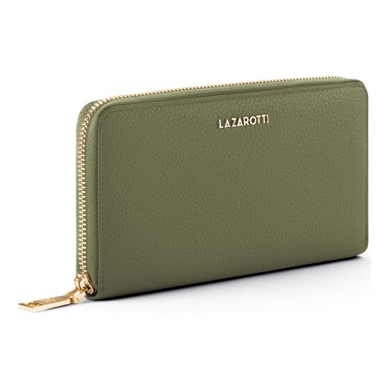 Lazarotti Billetero Bologna Piel XL Zip-Around Piel 19 cm