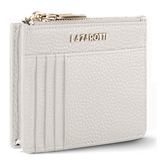 Lazarotti Estuche para llaves de piel Bolonia 11,5 cm con compartimento para etiqueta de aire