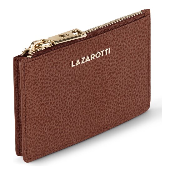 Lazarotti Bolonia Llavero de piel Tarjetero RFID piel 11.5