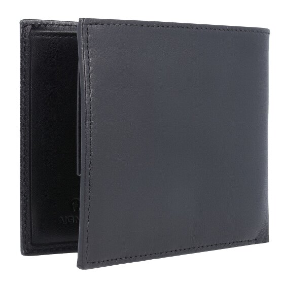 AIGNER Billetera de cuero Basics 12 cm