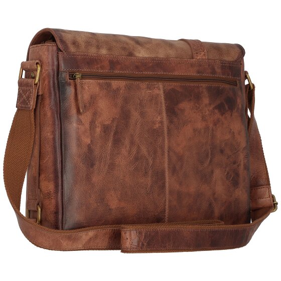 Greenland Nature Bolso de cuero Mascu & Line 30 cm