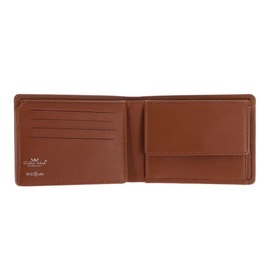 Golden Head Polo Cartera Bloqueo RFID Piel natural 12.5 cm