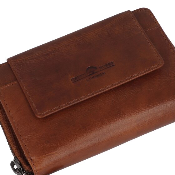 Greenburry Newport Cartera Protección RFID Piel 14 cm