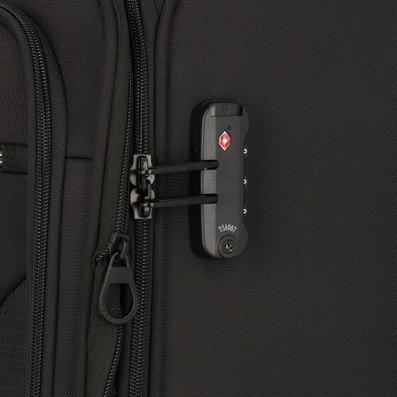 d&n Travel Line 9704 4 ruedas Carro de la cabina S 55 cm con pliegue de expansión