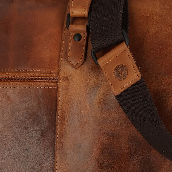 Greenburry Newport Bolsa de viaje Weekender Piel 54 cm