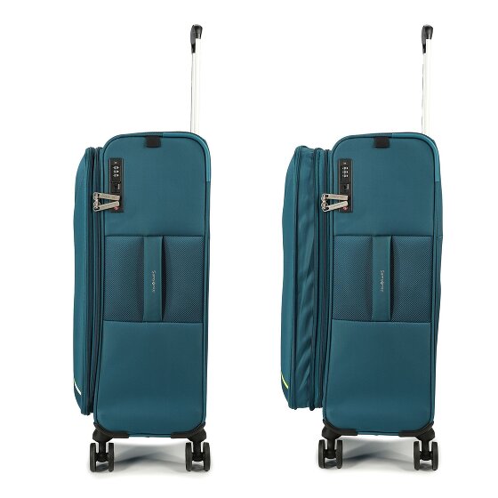 Samsonite Base Breeze 4 ruedas Carrito 67 cm con pliegue de expansión