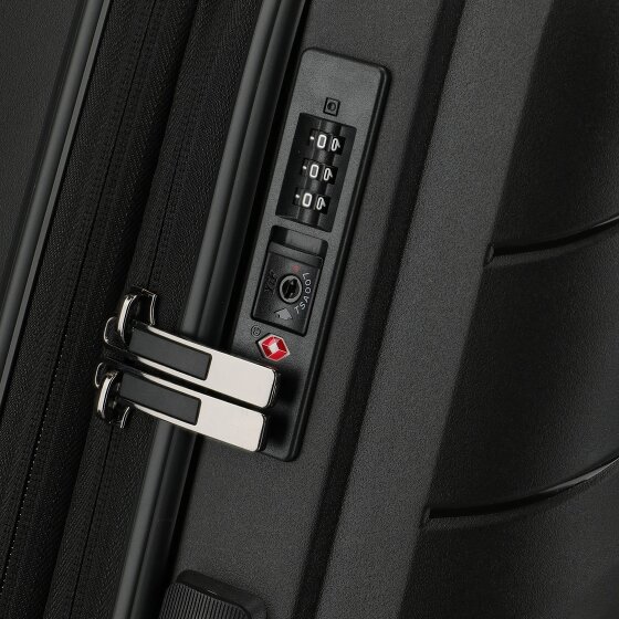 Travelite Burano 4 ruedas Juego de maletas 3 piezas con pliegue de expansión