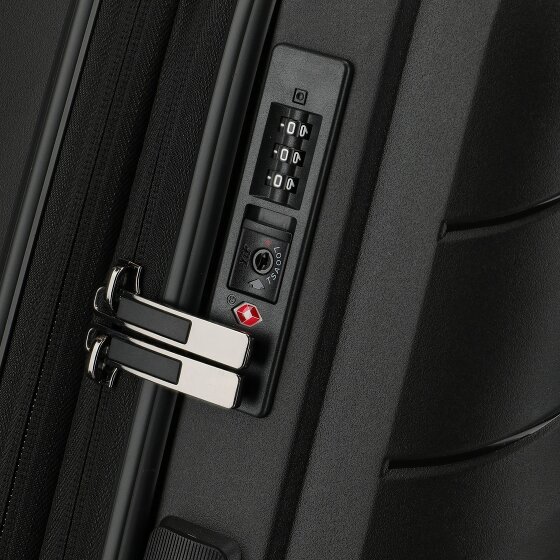 Travelite Burano 4 ruedas Juego de maletas 3 piezas con pliegue de expansión