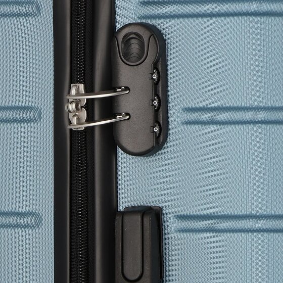 Nowi Bergamo 4 ruedas Juego de maletas 2 piezas