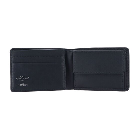 Golden Head Polo Cartera Bloqueo RFID Piel natural 11 cm