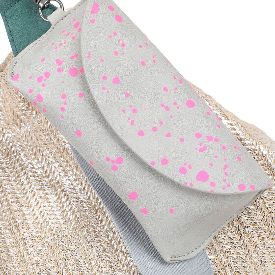 Fritzi aus Preußen Limited Painted Straw Bolsa de hombro 43 cm