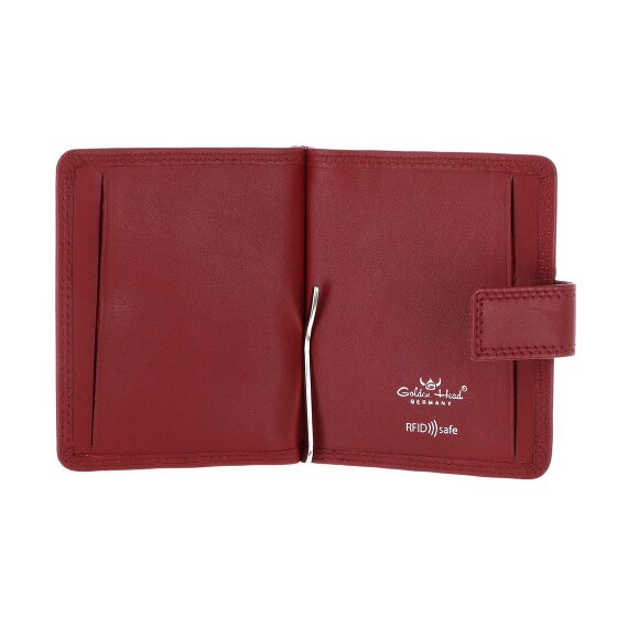 Golden Head Polo Cartera Bloqueo RFID Piel natural 10 cm