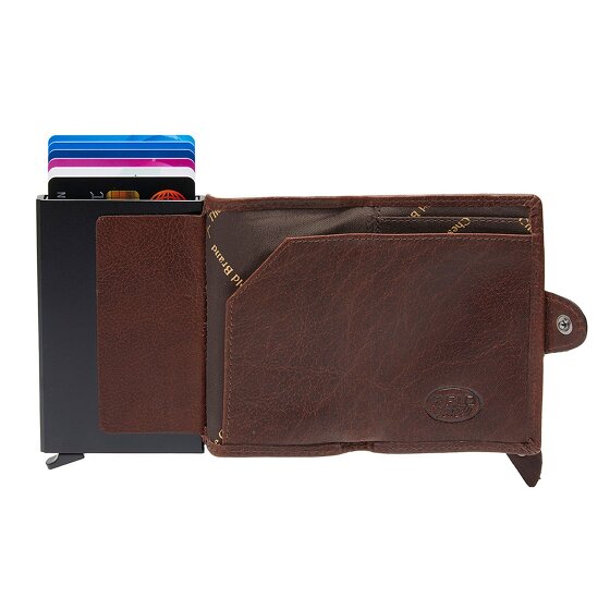 The Chesterfield Brand Baldwin Estuche para tarjetas de crédito Protección RFID Piel 6.5 cm