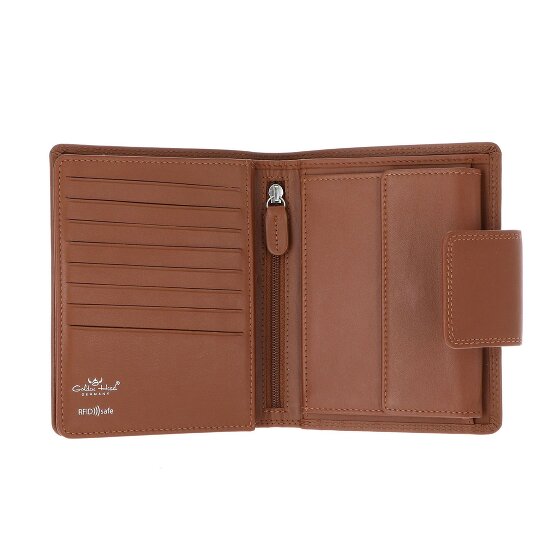 Golden Head Polo Billetera de cuero RFID 11 cm